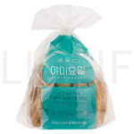 야미요밀 빵 정성가득 채식 단호박 쌀베이글 (냉동), 440g, 1개 : SUPER SALE