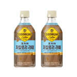 조지아 크래프트 블랙 디카페인 카페라떼 저칼로리라떼 470ml 12개입 : 마시자닷컴