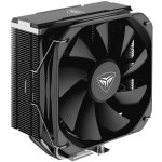 PCCOOLER K4 블랙 에디션 고성능 CPU 쿨러 130mm PWM 터보팬 230W TDP 12.8Wm.k 열접착제 AMD 라이젠 AM4AM5 인텔 LGA170012 K4 BK... 