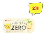 롯데 제로 레몬민트 캔디 28g x 2개 : top탑몰