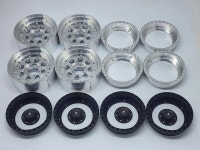 RC 1/10 1.9inch 알루미늄 메탈 커스텀 비드락 휠 (HTW1.9-C0104) : 에이치테크