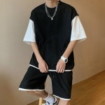 데일리패션 IS-SS50 / 2컬러 남성 5부 상하의 셋업 : H마트
