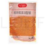 에쓰푸드 돼지양념육 토마토 포크 탑핑 (냉동), 1kg, 1개 : SUPER SALE