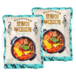 호족반 즉석국/즉석탕 호랑이 부대찌개 (냉동), 600g, 2개 : SUPER SALE