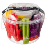 All바른농장 샐러드 레인보우 샐러드스틱 적채, 300g, 1개 : SUPER SALE