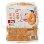 프레시오늘 빵 쫄깃촉촉 플레인 베이글 4개입, 420g, 1개 : SUPER SALE