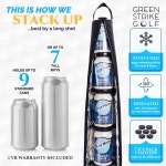 Super Large Golf Beer Sleeve for Bag with Reusable Cold Packs - Cooler 9 Cans Great Gift Holder Slin : 세천마켓