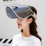 자외선 선캡 uv 차단 썬캡 산책 성인 물놀이 모자 : 또보나