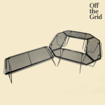 오프더그리드 아이언 헥사곤 그릴 캠핑 화로대 테이블 2P OfftheGrid : 오프더그리드