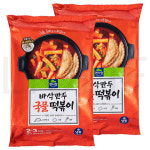 면사랑 떡볶이 바삭만두 국물떡볶이 (냉동), 710g, 2개 : SUPER SALE