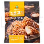 부엉이돈가스 돈가스 쌀로 치킨 (냉동), 160g, 1개 : SUPER SALE
