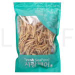 사랑해어 황태 구워서 더 맛있는 황태채 (냉동), 500g, 1개 : SUPER SALE