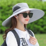 챙넓은모자 자외선차단 남자 여성 벙거지 정글 모자 : 코니유통