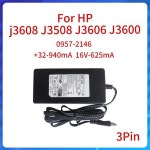 새로운 원본 09572146 AC 전원 어댑터 32V940mA 16V625mA HP J3608 J3508 J4308 J3606 프린터 AC 전원 공급 장치 어댑터 : 리셀인터마켓