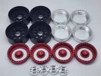 RC 1/10 1.9inch 알루미늄 메탈 커스텀 비드락 휠 (HTW1.9-C0106) : 에이치테크