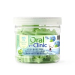 오랄클리닉 강아지 덴탈껌 노견 치석제거껌 애견 이갈이간식 딸기300g+청사과300g : 와이즈테일