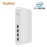 TexHoo 미니 PC 게이밍 컴퓨터 Ryzen 7 5700U 인텔 코어 i7 10870H CPU 데스크탑 윈도우 11 시스템 유닛 ITX DDR4 NVMe : 다온통상 DAON