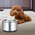 펫존 강아지 고양이 스텐 분수형 급수 정수기 물그릇  LFSS-03 : 세줄샵