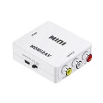 PC HDTV 프로젝터용 비디오 복합 스케일러 컨버터 어댑터 HDMI 호환-AV RCA AV CVSB LR : 오아시스직구몰