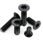 블랙 304 스테인리스 스틸 6 로브 Torx 플랫 카운터 싱크 헤드 나사 볼트 모음 세트 박스 키트 믹스 M2 M25 M3 M4 M5 285 개 1020 개... 