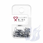 삼미호 실버 옷핀 소 실고리핀 옷고정핀 텍핀 : 삼꼬리