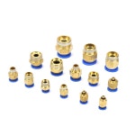 공기 파이프 피팅 호스 튜브 PCF/PC/PL/SL/PB/PLF 1/4 1/8 3/8 1/2 BSPT 수 공압 커넥터 젠더 4mm 6mm 8mm 10mm 12mm 1 개 : 다온통상 DAON