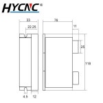 YAKO   드라이버 YKD2405M 2 상 스테퍼 CONTROLLER DC20 50V 4.0A NEMA 23  32 비트 DSP 디지털 드 : bestcorporatin