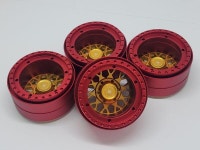 RC 1/10 1.9inch 메쉬타입 마이너스 옵셋 알루미늄 메탈 커스텀 비드락 휠 (HTW1.9-C0701) : 에이치테크