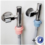 세탁기 납작 수전 세탁기용 수도 슬림 꼭지 연결 : 민세시몰