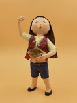 닥종이인형-오줌싸개 : 다물한지공예