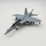 전투기 다이캐스트 Amer 수집용 금속 복제 비행기 모델 장난감 1/100 체중계 F18 Grumman F/A18F USAF 육군 공군 : 엠엔제이30