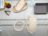 라탄공예 DIY KIT - 자작나무 라탄 트레이1. (반 타원형) : 그리고이음마크라메