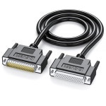 JUXINICE DSub 50핀 케이블 차폐 DB50 수암 1.5m5피트 연장 HDB50 M/F 블랙 DB50 수-암 : 정성store