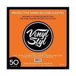 Vinyl Styl 12인치 비닐 레코드 이너 슬리브 스퀘어 코너 50장 화이트 : 맘더