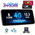 안드로이드오토 올인원 HUD HD 123 quot8 코어 2 32G 내장 4G N : 글로브14