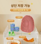 고양이 우리 화장실 일체 가정용 실내 고양이 사분 초대형 자유 공간 2층  고양이 둥지 고양이 빌라 : 란데사더