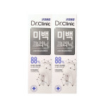 2080 닥터크리닉 미백 치약 100g x2개 : 크린다미