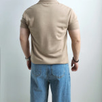 머슬핏카라티 오픈카라티 어깨넓어보이는옷 : 리얼타임