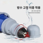 델리시 IP67급 방수 산업용 항공 플러그 32a 소켓 3심 4상 전기 380v 암커넥터 : 스토레프