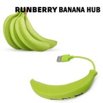 USB usb멀티허브 C 허브 스럽고 있는 바나나 모양 디자인 2 0 4 포트 휴대용 크리에이티브 익스텐더 PC Mac 노트북에 : 해외구매3