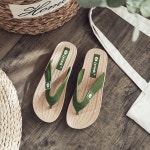 라탄 쪼리 통굽 슬리퍼 여름 비치 사무실 회사 여성 실내화 : 리빙엘라