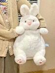 뚠뚠 말랑 뱃살 헝겊 토끼인형 침대 귀여운 장난감 대형 애착 선물 : 인테리어조명1