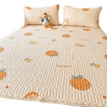 가정용 텍스타일 쿨 침대 매트 패드 침실용 시트 여름 수면 매트리스 보호 커버 편안한 냉각 : 플릭유통