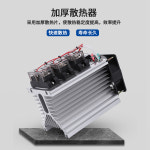 3상 솔리드 스테이트 릴레이 H3100ZF/200/300/400A 산업용 DC/AC 12/24/220/380V_630098973763 : 다이노솔즈