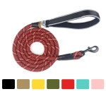 와일드독 로프 리드줄 / 강아지리드줄 대형견리드줄 노랑 : 낭만상도