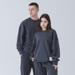 Signature Logo MTM(Charcoal) 스태리아이드 로고 맨투맨 남여공용 : 스태리 아이드