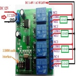 2 개 12V DTMF MT8870 전화 음성 디코더 제어 순간 토글 래치 지연 타이머, 다기능 릴레이 원격 모듈 : 일류쇼핑