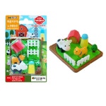 iwako 퍼즐지우개 53 동물농장 : 황보문구