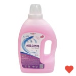 빨래 린스 섬유유연제 세제 로즈향 2700ml : foONEmart