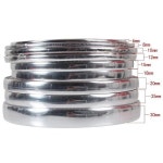 자동차 크롬 트림 스타일링 장식 몰딩 사이드 스트립 길 20mm 25mm 6 8 10 12 15 18 30mm 트럭 SUV : 콘스마켓 콘스마켓